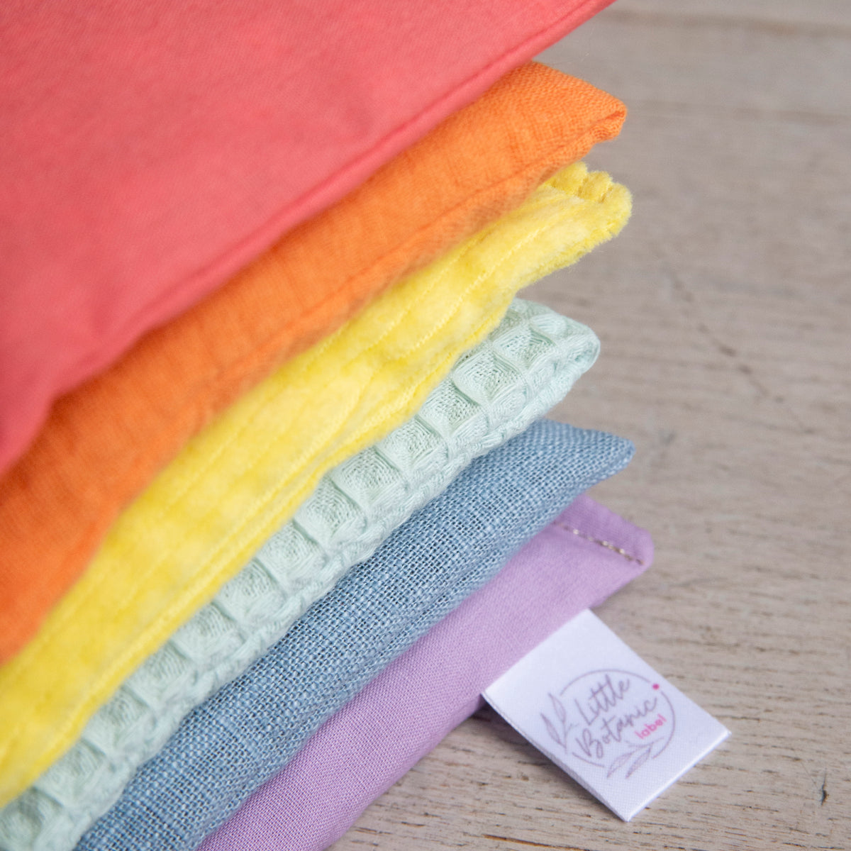 Sensorische Pittenzakjes | Pastel (Stapelstein set)