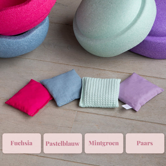 Sensorisch Pittenzakje Los | Roze (Stapelstein)