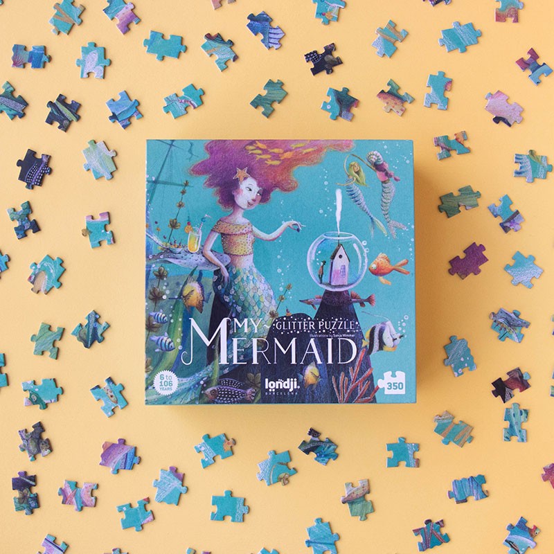 Puzzel | My Mermaid (glitterpuzzel) 8+