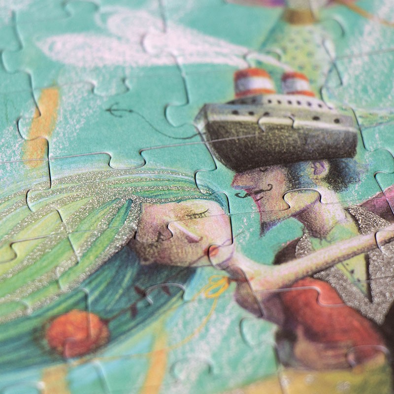 Puzzel | My Mermaid (glitterpuzzel) 8+