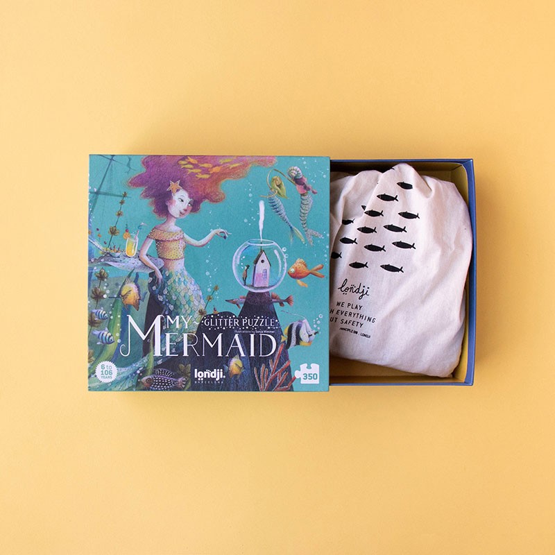Puzzel | My Mermaid (glitterpuzzel) 8+