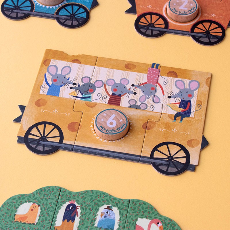 Puzzel | My Little Train (10 puzzels) 2+