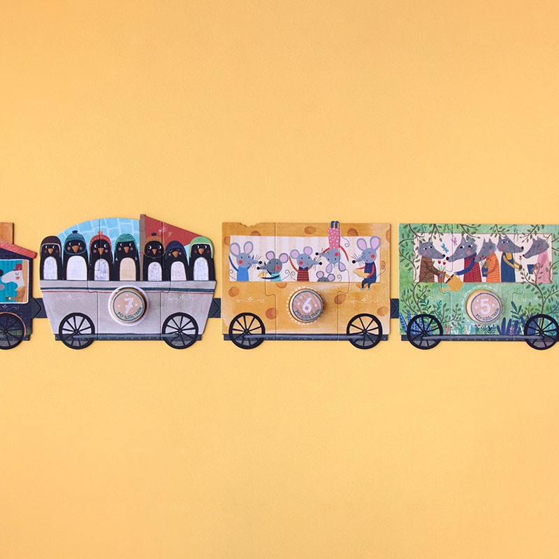 Puzzel | My Little Train (10 puzzels) 2+