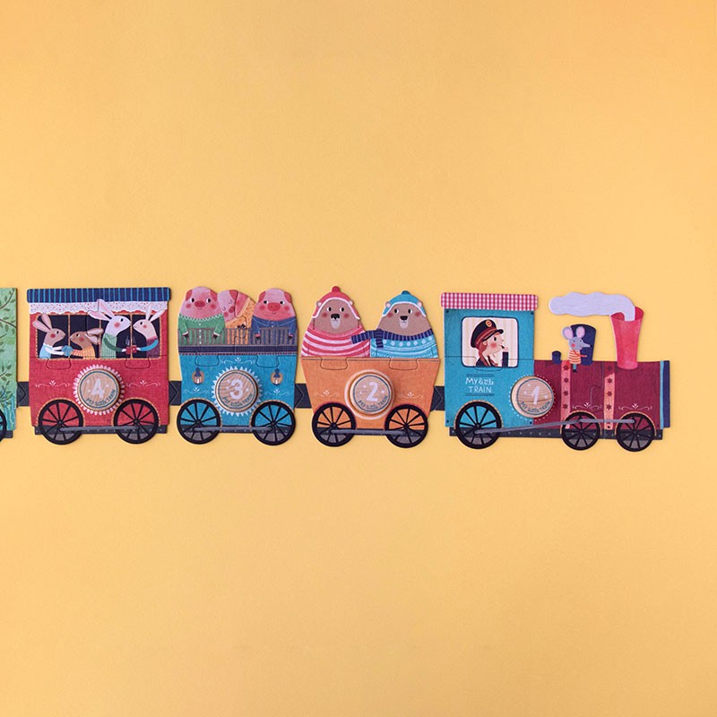 Puzzel | My Little Train (10 puzzels) 2+