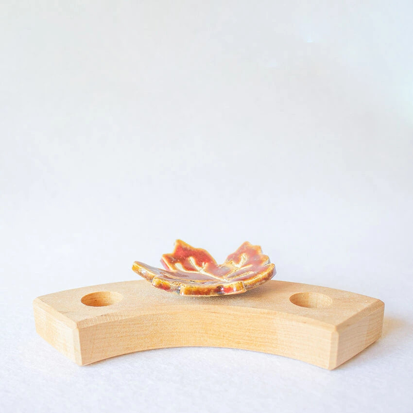 Keramieken Steker | Herfstblad Schaaltje