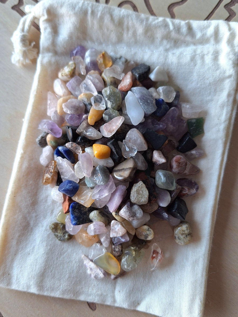 Zakje Edelstenen Confetti