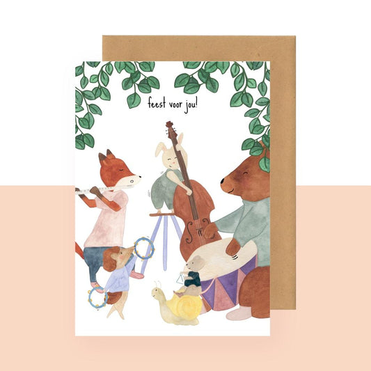 Wenskaart | Feest voor jou