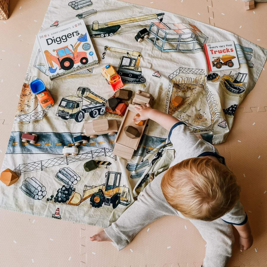 Speeldoek | At The Building Site