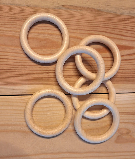 Houten Ring (7 cm diameter)