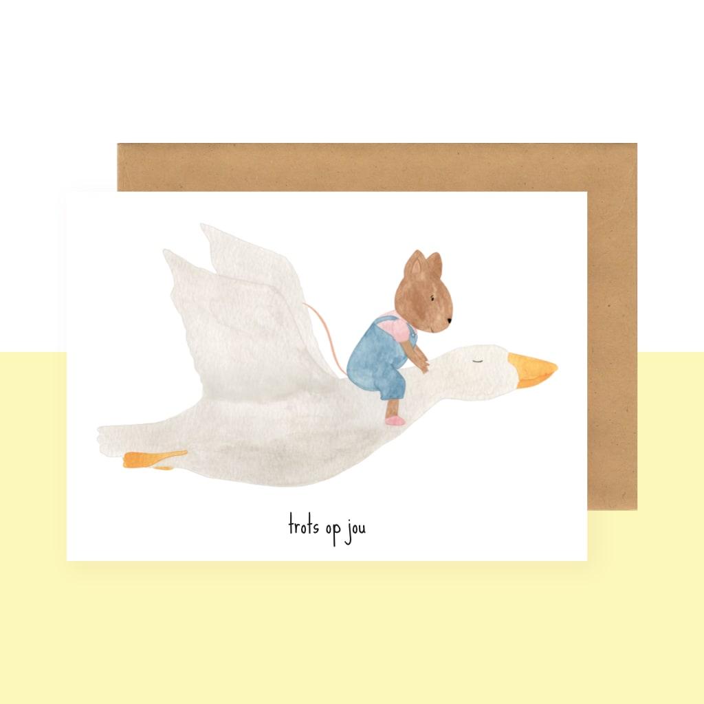 Wenskaart | Trots op jou