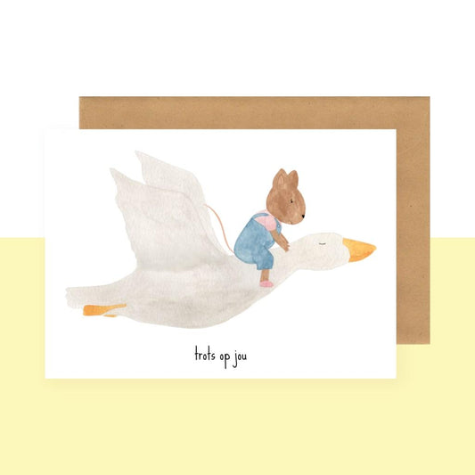 Wenskaart | Trots op jou