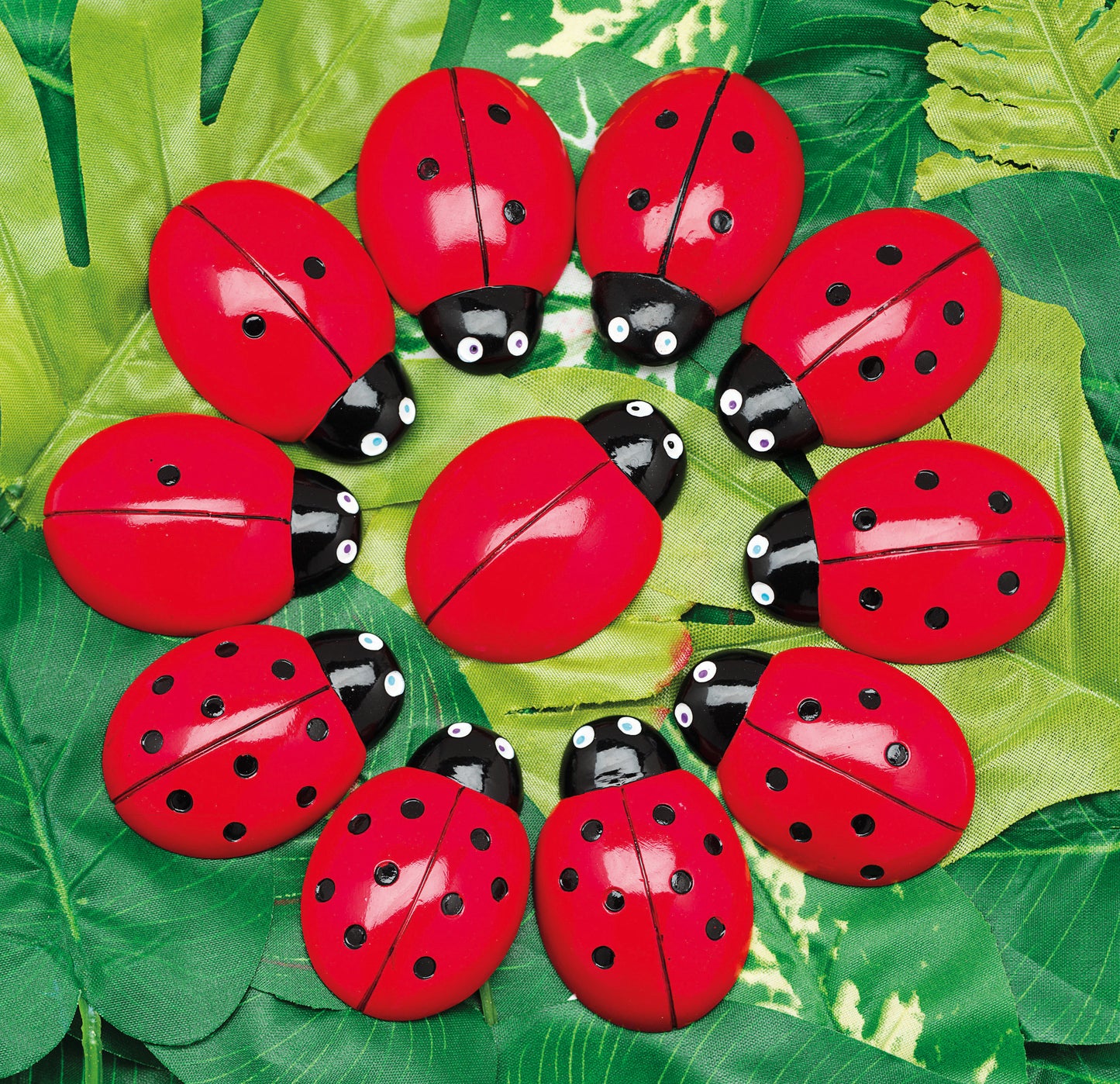 Ladybug Counting Stones (22 stenen)
