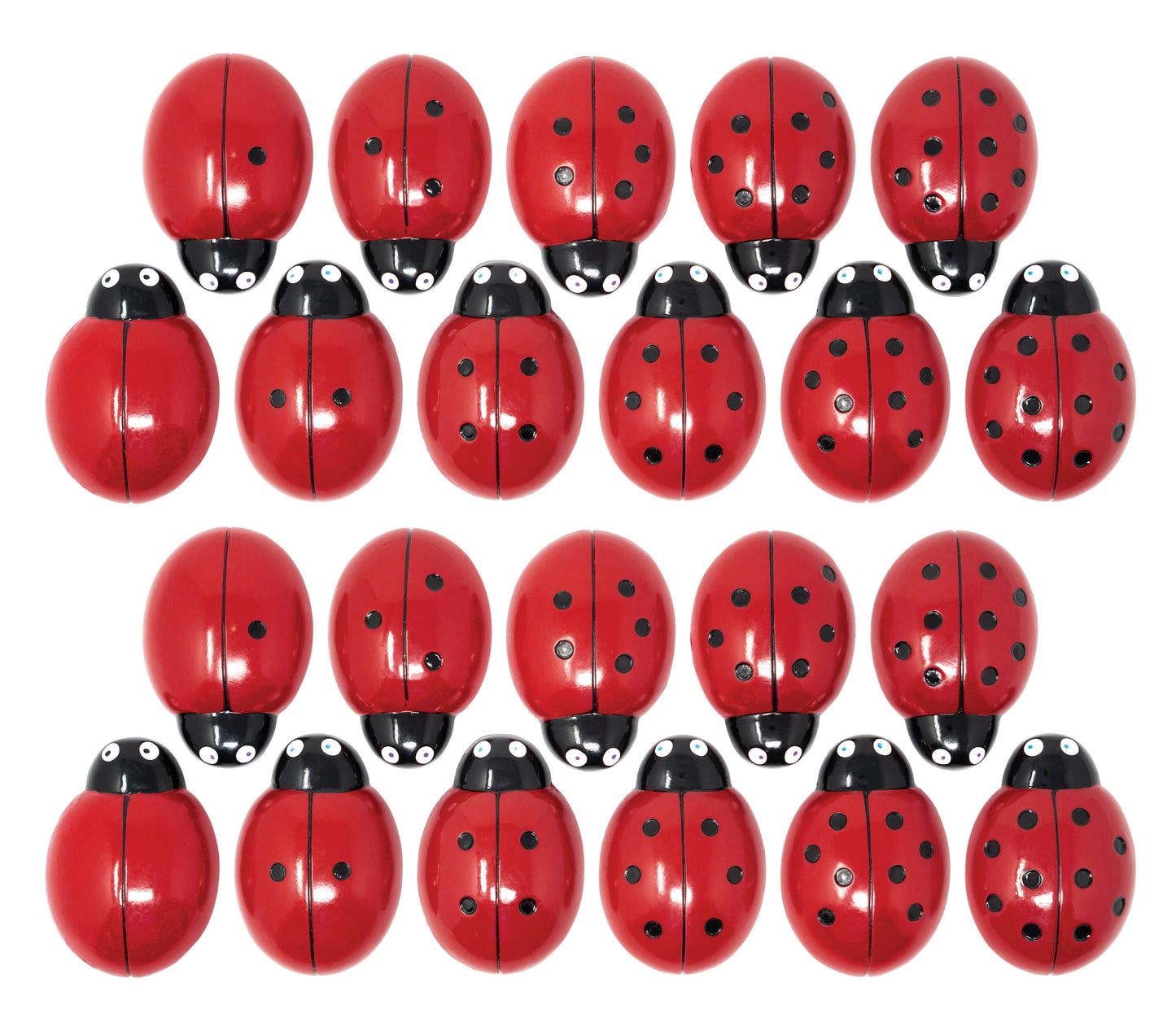 Ladybug Counting Stones (22 stenen)