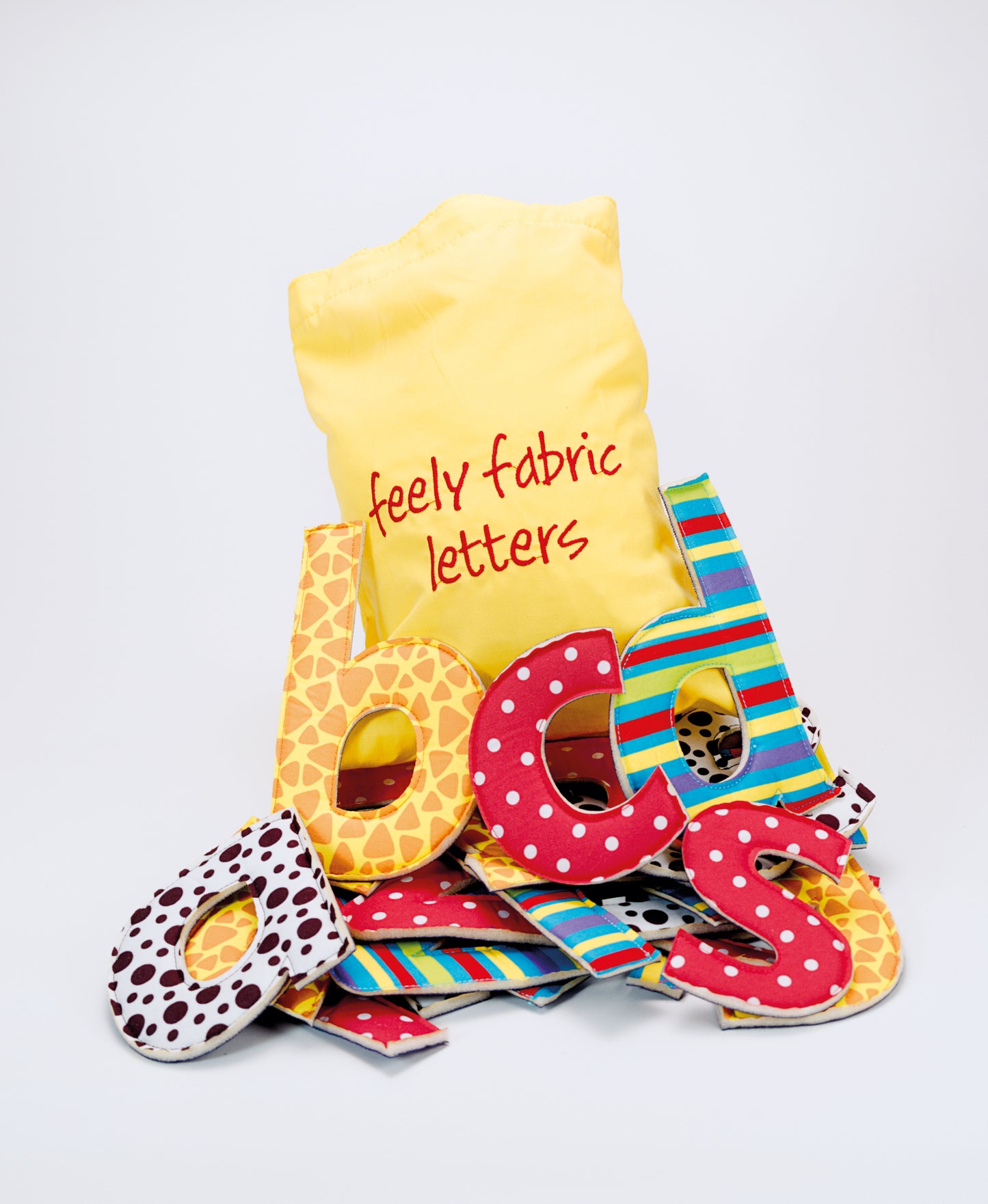 Feely Fabric Letters (26 grote stoffen letters)