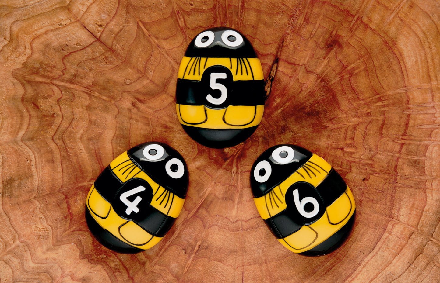 Honey Bee Number Stones (20 stenen)