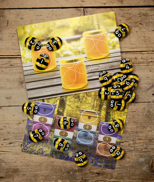 Honey Bee Early Number Cards (16 activiteiten kaarten)