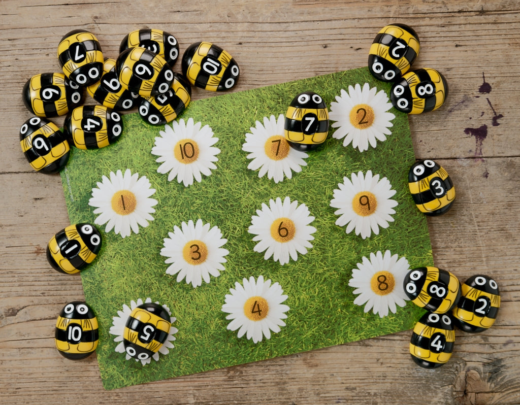 Honey Bee Early Number Cards (16 activiteiten kaarten)
