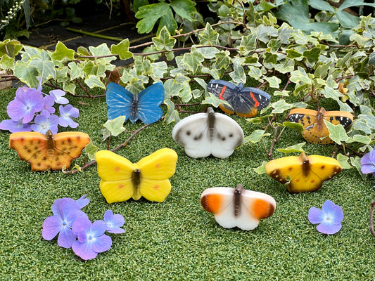 Sensory Play Stones 'Butterflies' (8 vlinders)