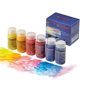 Aquarelverf 'Basiskleuren' (6 kleuren)