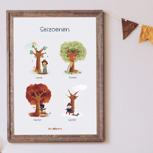 Poster 'Seizoenen'