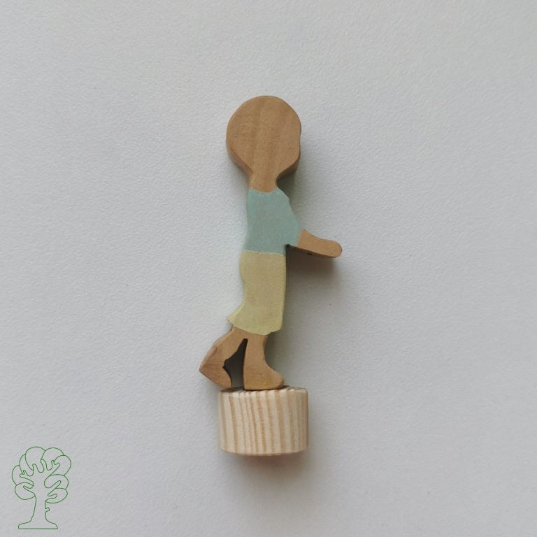Houten Steker | Jongen Groen