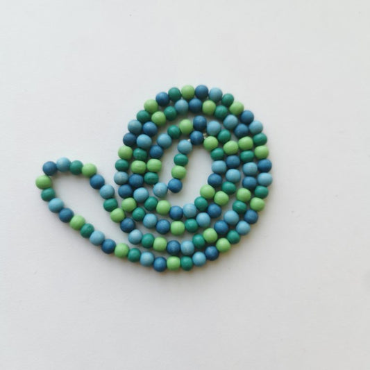 Slingertje voor op 2 slingerpaaltjes | Blauw/Groen