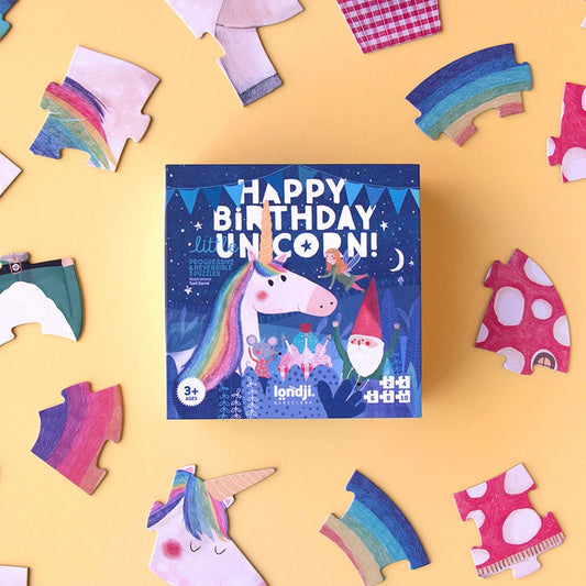 Puzzel | Happy Birthday Unicorn! (progressief & omkeerbaar)