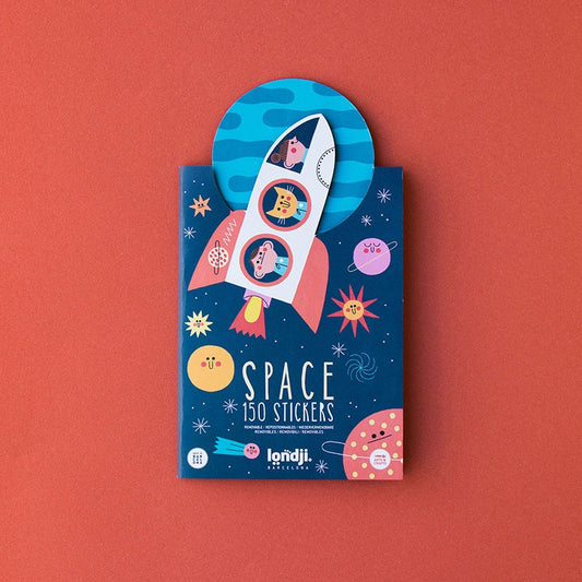 Herbruikbare Stickers | Space