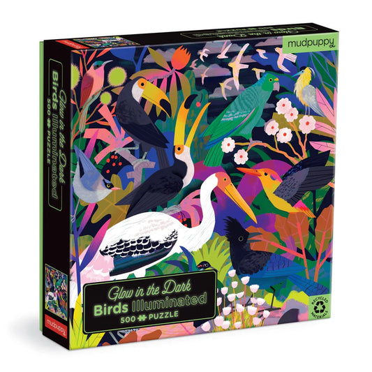 Puzzel | Birds Illuminated (Glow in the Dark)