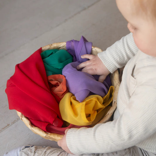 Playcycle Speeldoeken | Regenboog Set 6 (30 cm)