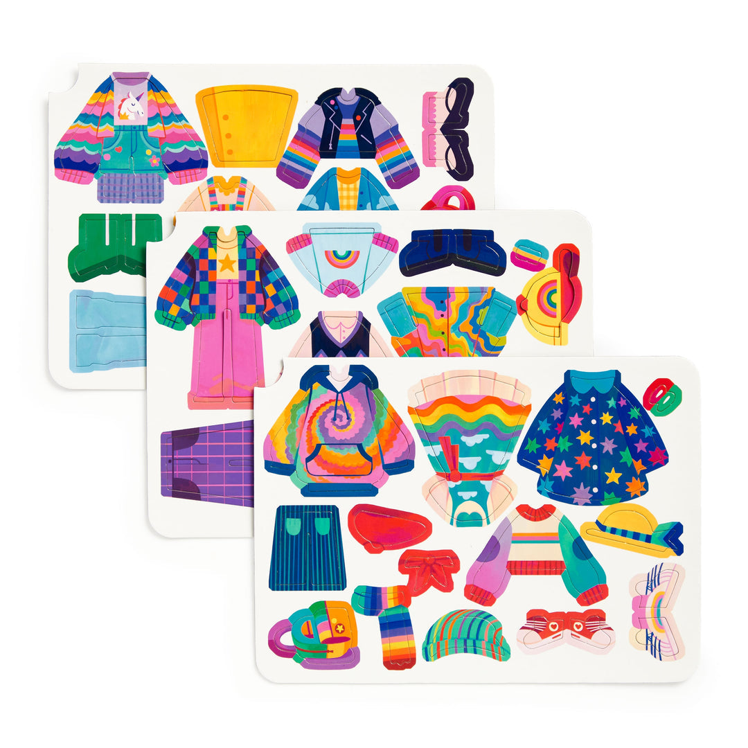 Magnetische Speelset | Rainbow Fashion
