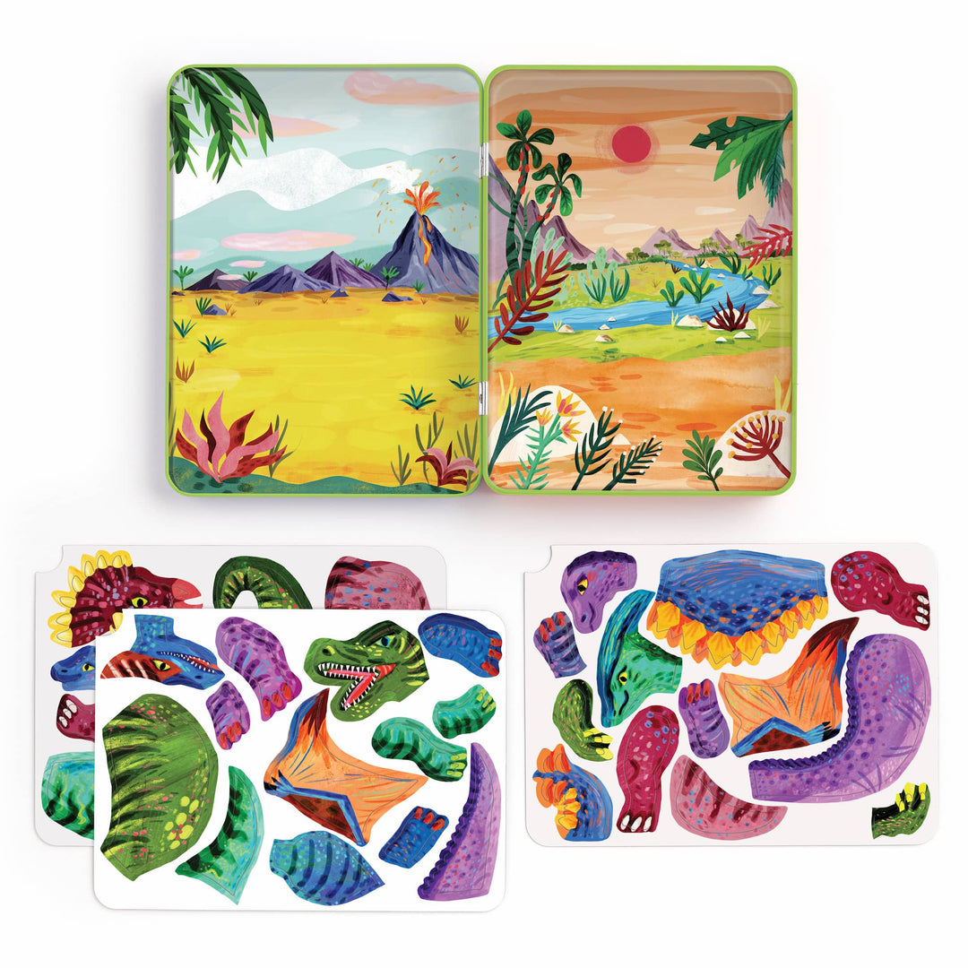 Magnetische Speelset | Dino Mix-up