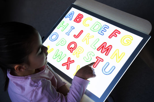 Doorschijnend Alfabet | Hoofdletters