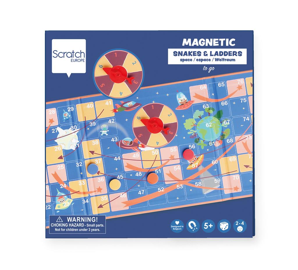 Magnetic Snakes and Ladders TO GO - Space (5+)