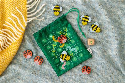 ON THE GO Duo Game Garden friends - Snakes and Ladders & TacTacToe (4+)