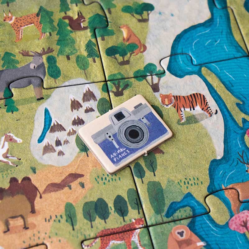 Puzzel | Animal Planet (+ observatiespel) 5+