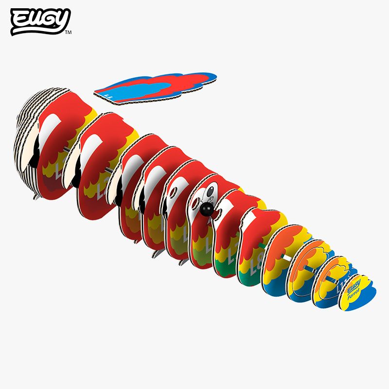 3D model | Papegaai