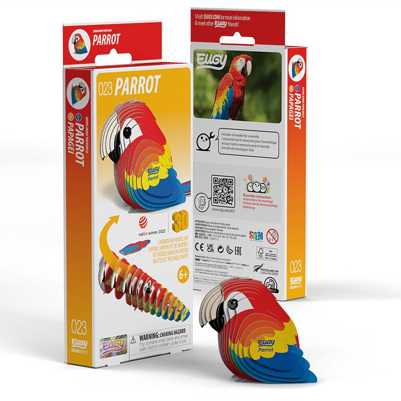 3D model | Papegaai