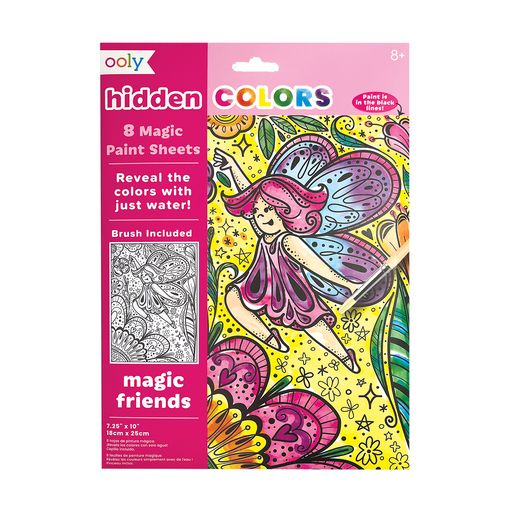 Verven met water | Hidden Colors Magic Friends (8+)