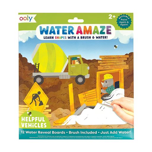 Verven met water (herbruikbaar) | Water Amaze Helpful Vehicles (2+)