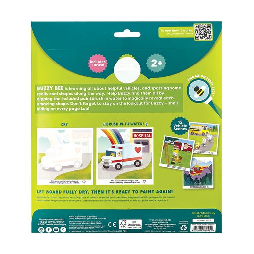 Verven met water (herbruikbaar) | Water Amaze Helpful Vehicles (2+)