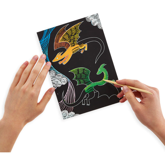 Kraskunst | Scratch & Scribble - Colorful Safari