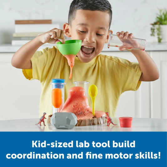 Fizzy Volcano Preschool Science Lab