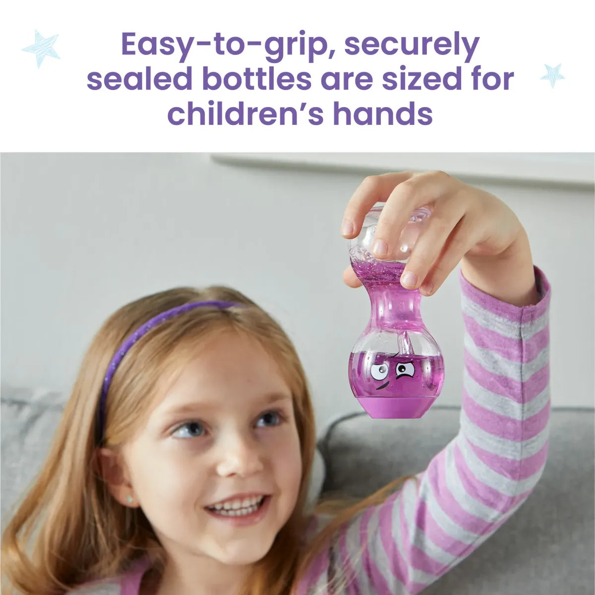 Set Sensorische Flessen | Express your feelings (opgewonden, ongeduldig, eenzaam, nerveus)