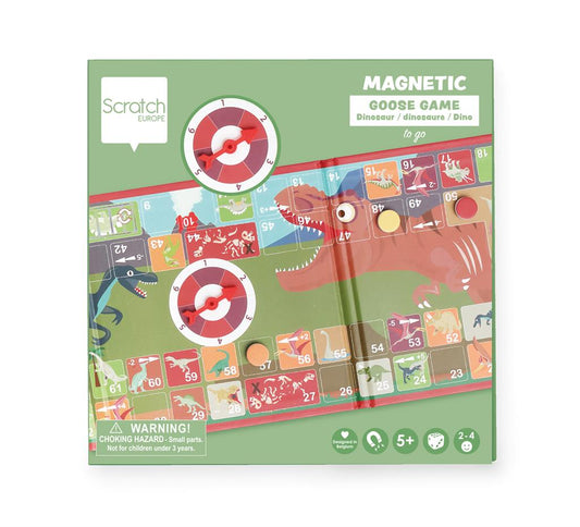 Magnetisch Bordspel Ganzenbord Dino (5+)