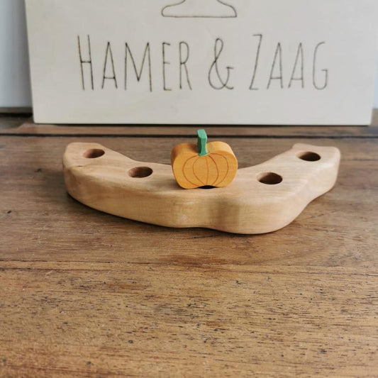 Houten Steker | Pompoen