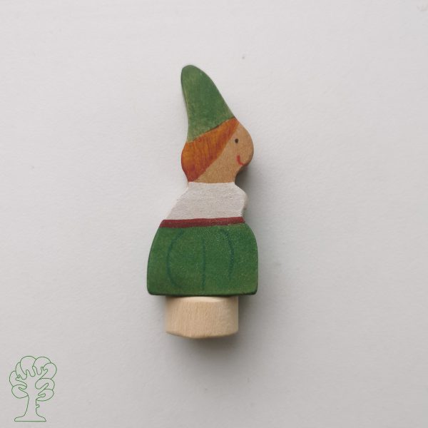 Houten Steker | Kaboutervrouw