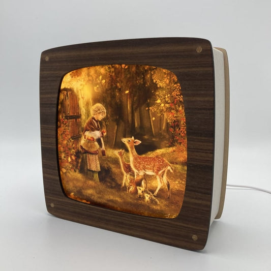 Plaat Seizoenenlamp/Raamhanger | Deer Delights