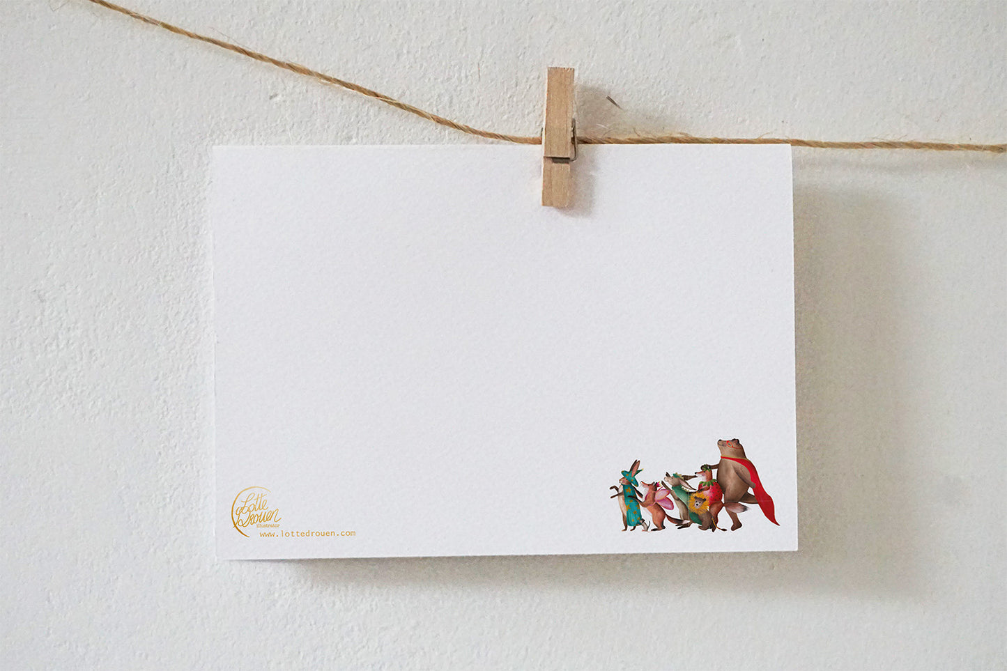 Ansichtkaart | Carnavalstocht