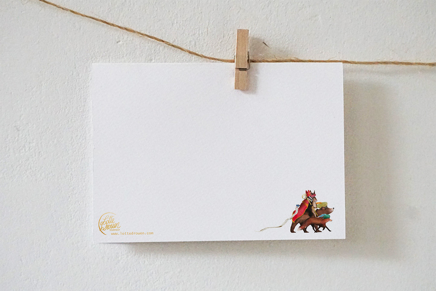 Ansichtkaart | Sinterklaas